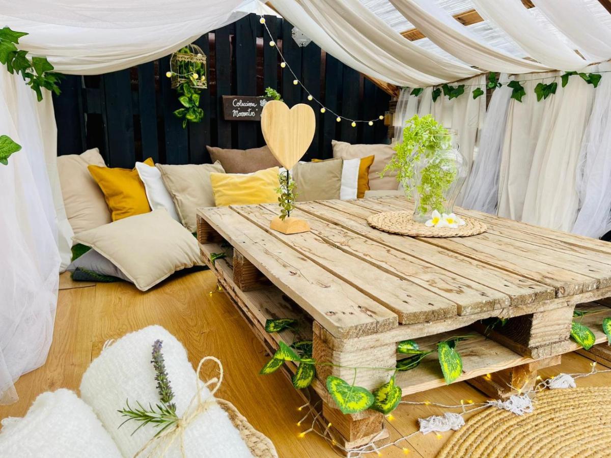 Arrebol Suite Con Jacuzzi, Piscina Y Naturaleza Buzanada Ngoại thất bức ảnh